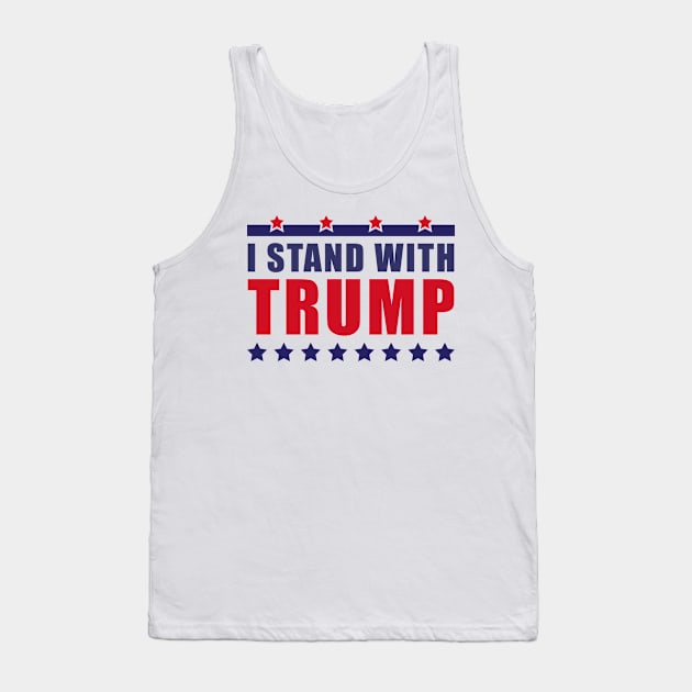 I stand with Trump Tank Top by DesignergiftsCie